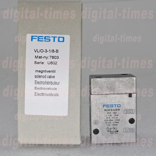 1PC  FESTO Valve VL/O-3-1/8-B 7803 Free Shipping