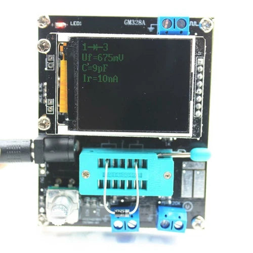 1X  ESR ATMEAG328P GM328A English Assembled Transistor Tester Diode Capacitance