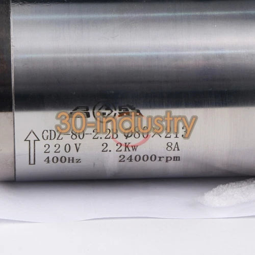 1PCS CNC Water Cooling Spindle Motor Engraving Milling Grind  220VAC GDZ-80-2.2B