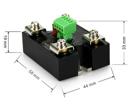 SSR-SK40DA dual-channel dual-control DC-AC single-phase solid-state relay