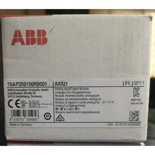 1pcs  for Abb AX521 1SAP250100R0001 ONE Year Warranty