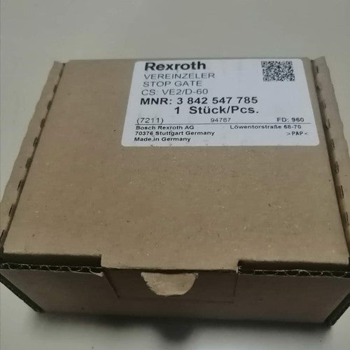 one  Rexroth stopper 3842547785 VE2/D-60 article number Fast Delivery