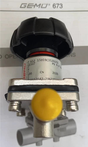 1PC  FIT FOR GEMU Manual Welding Diaphragm Valve DN15 61215D59C35201TS 1507