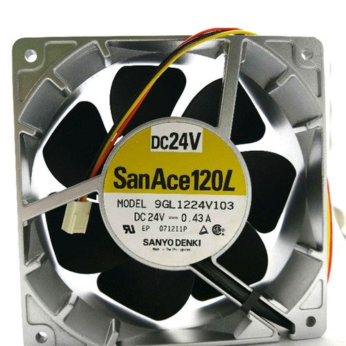One For SANYO  9GL1224V103 San Ace120L 24V 0.43A cooling fan Free Shipping