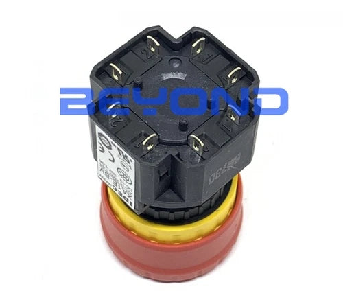 1PCS    emergency stop Button switch XA1E-BV 4 NC 8 feet XA1E-BV304R