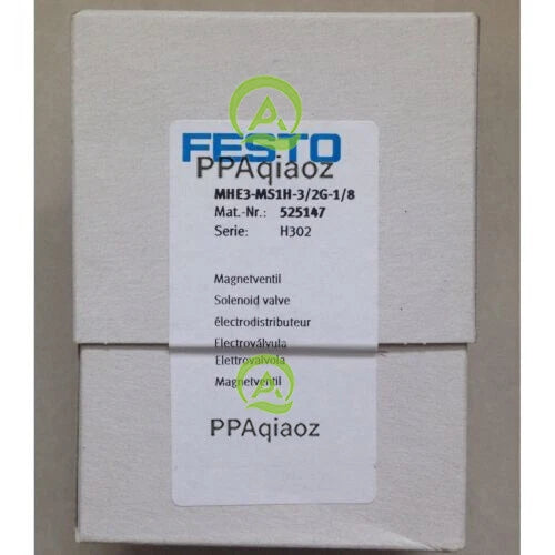 1PC  FESTO MHE3-MS1H-3/2G-1/8 525147 Solenoid Valve Free Shipping