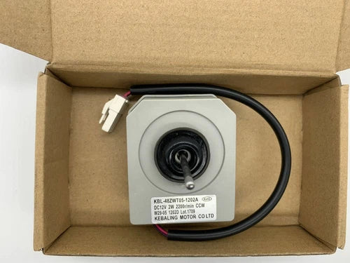 1PC 12V 2200r/min  Refrigerator Fan Motor Kit Set  KBL-48ZWT05-1202A DC