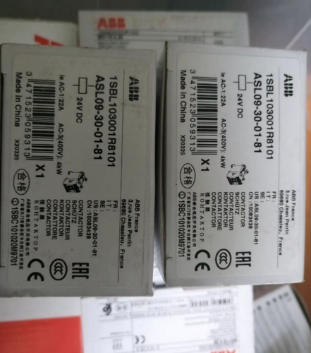 ABB ASL09-30-01 Series DC Contactor 1NC