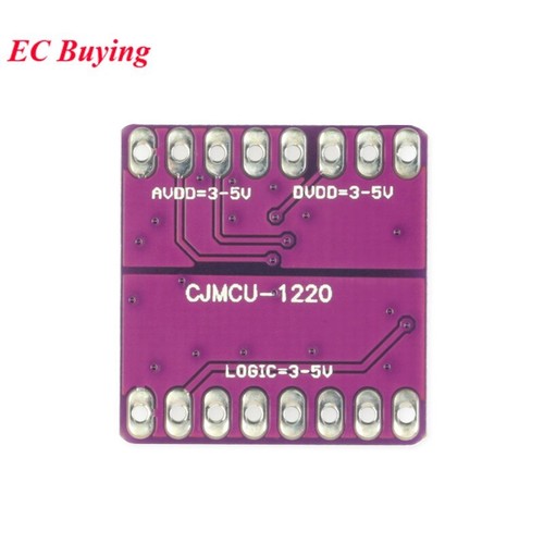 ADS1220 ADC 24 Bit I2C Analog-to-Digital Converter Module 50 Hz -60 Hz Rejection