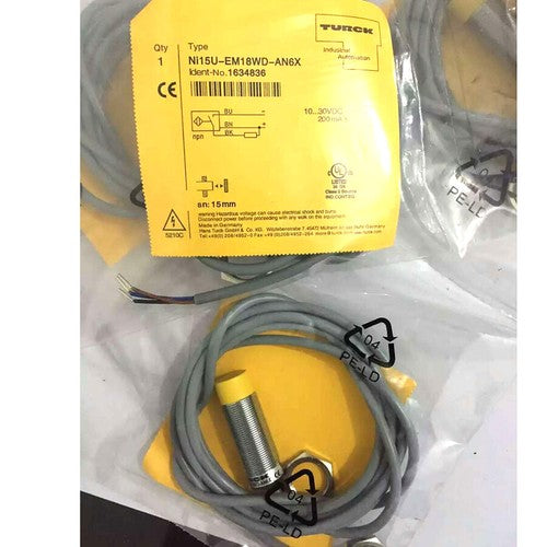 For TURCK NI15U-EM18WD-AN6X 1634836 Inductive sensor NPN