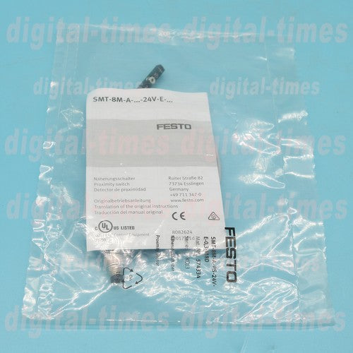 1PC  FESTO Magnetic Switch SMT-8M-A-PS-24V-E-0,3-M8D Fast Ship#LJ