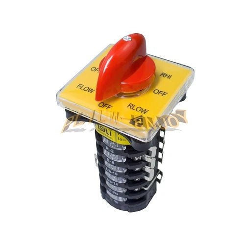 1PC Panel One Phase Rotary Selector Cam Changerover Switch SZW25-6