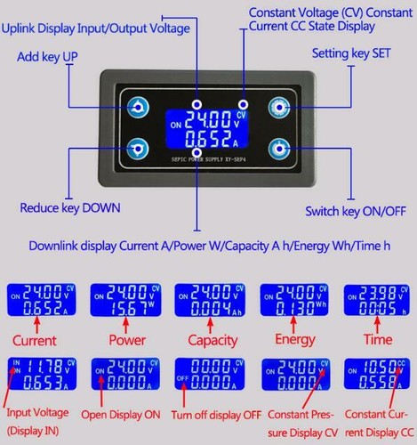 DC DC Step UP/Down Boost Buck Power Supply Voltage Regulator Converter 30V