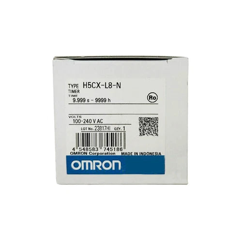 Omron H5CX-L8-N H5CXL8N Timer 100-240VAC In Box