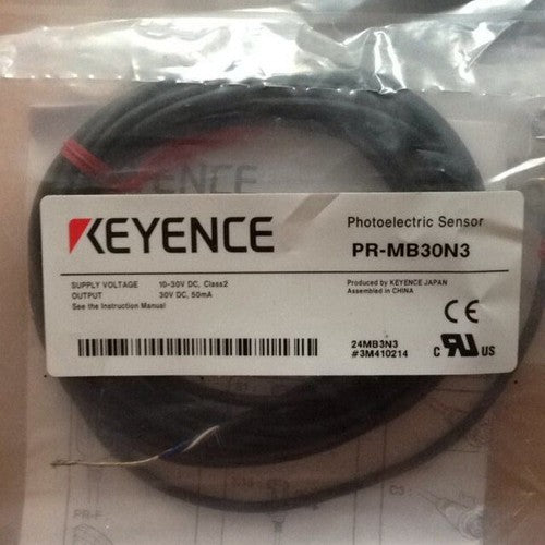 one  keyence PR-MB30N3 Photoelectric Sensor one Year Warranty