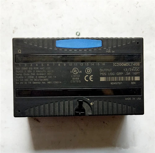 IC200MDL740B 1PC  GE FANUC IC200MDL740B PLC Module In Box ping