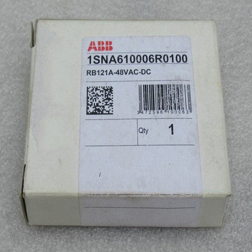 one  ABB 1SNA610006R0100 RB121A-48VAC-DC RELAYS Fast Shipping