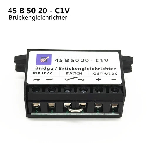 QTY:1  Bridge / Brückengleichrichter full-wave Brake Rectifier 45 B 50 20-C1V