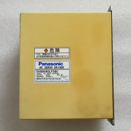 For PANASONIC DV88040LFGBC  AC Servo Driver Free Shipping