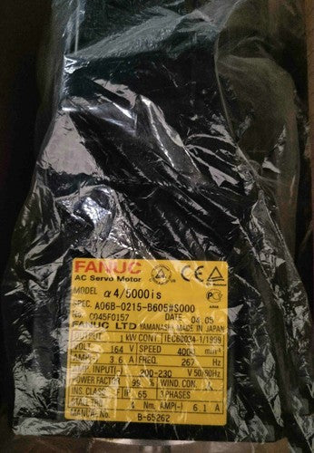 For FANUC A06B-0215-B605#S000  servo motor Free Shipping
