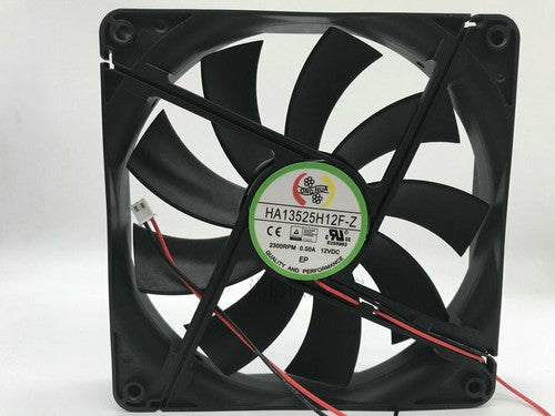 1 PCS HONG HUA Fan HA13525H12F-Z DC 12V 0.5A 13525 13.5CM 2 Pin