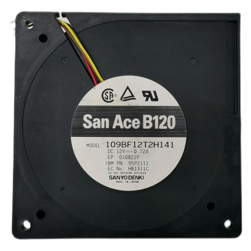 One For SANYO  109BF12T2H141 San AceB120 12V 0.72A cooling fan Free Shipping