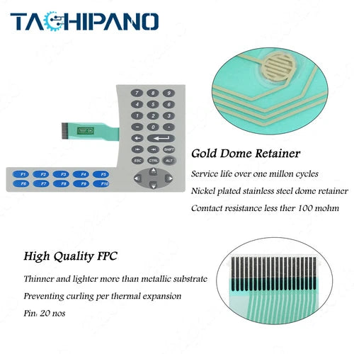 1PC  for 2711P-B6C20A9 PanelView Plus 600 2711P-B6C20A8 Membrane Switch