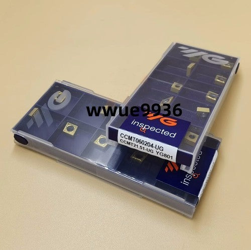 10Pcs/BOX YG CCMT060204-UG YG801 CCMT21.51-UG Carbide Inserts CNC Turning Blade