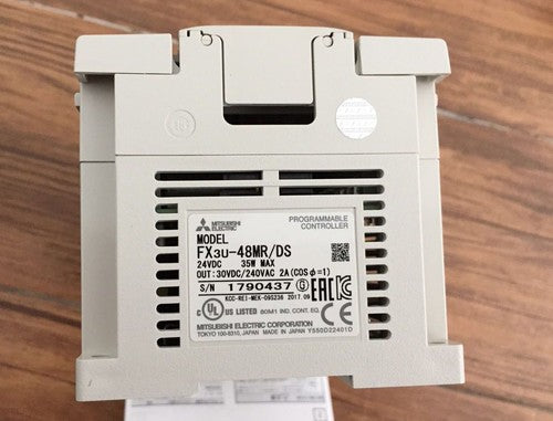 ONE  Mitsubishi PLC FX3U-48MR/DS Tested In Good Condition