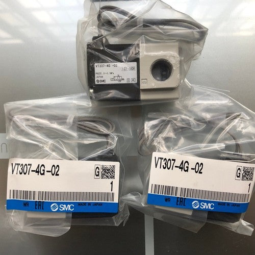 one   SMC VT307-4G-02 Solenoid Valve Free shipping