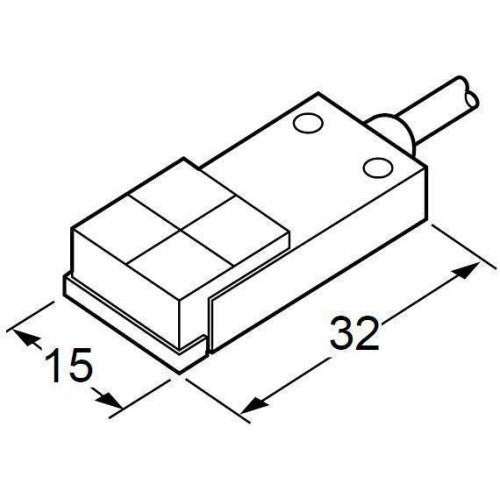 1pcs SUNX GXL-15F-P Inductive Proximity Sensor