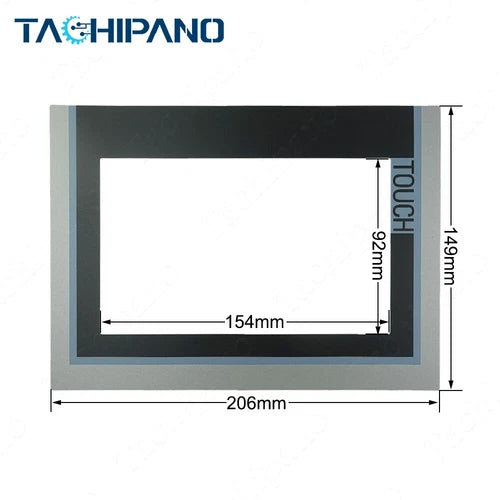 for 6AG1 124-0GC01-4AX0 TP700 with Overlay 6AG1124-0GC01-4AX0 Touch Panel Screen