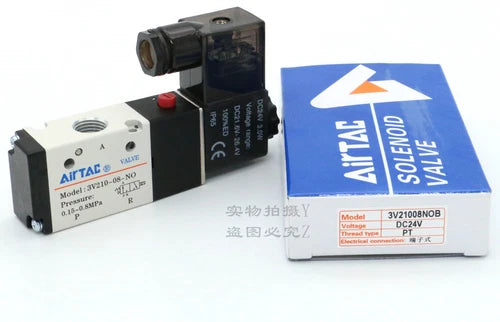 1PC   3V210-08-NO AC220V 110V DC 12V 24V 3V21008NO Solenoid Valves Air Valves