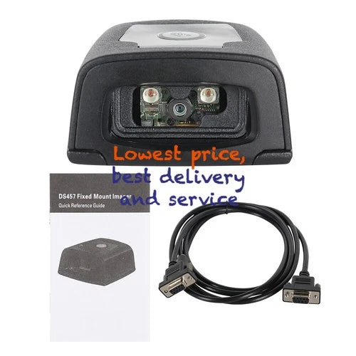 1X  Fixed 2D Fixed Mount Barcode Scanner Reader With RS232 Cable  DS457-HD20009