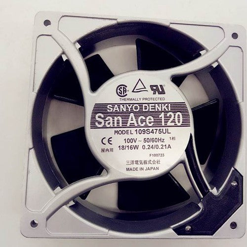 One For SANYO  109S475UL 100V 18/16W 12CM aluminum frame cooling fan