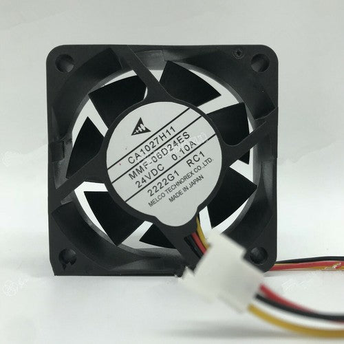 Mitsubishi inverter fan CA1027H11 MMF-06D24ES-RC1 6cm 6025 24V 0.10A 3-pin