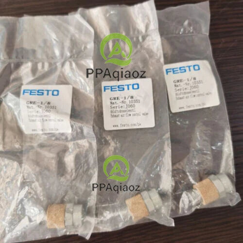 1PC  FESTO GRE-1/8 10351 Exhaust Air Flow Control Valve Free Shipping