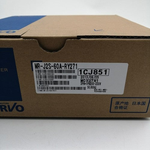 ONE  Mitsubishi MR-J2S-60A-RY271 Servo Drive MRJ2S60ARY271 free shipping