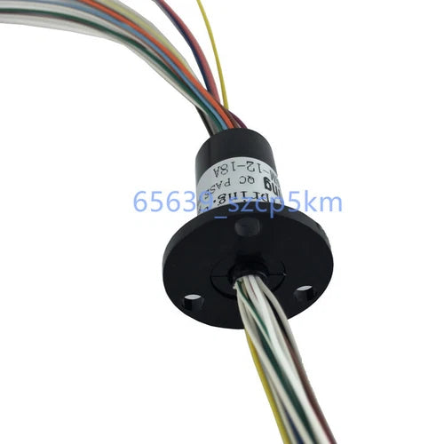 1PC For Monitor Test Equipmen Capsule Slip Ring 18 Circuits/ Wires 12.5mm 2A