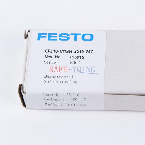 1PCS FESTO CPE10-M1BH-3GLS-M7 196916 Solenoid Valve