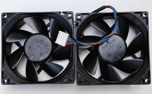 1 Pair 2 pcs Delta Fan QFR0912VH HP P/N 468773-001 DC12V 0.60A 9CM fan 6 pin