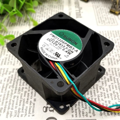 1pc   12V 4-wire Cooling Fan  PMD1206PMB3-A 3.4W 0.26A 6038 6CM