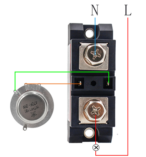 FULRD FH3150ZV 150A single-phase potentiometer solid state voltage regulator