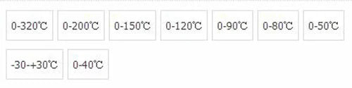 40/50/80/90/120/150/200/320C Capillary Thermostat Temperature Control KnobSwitch
