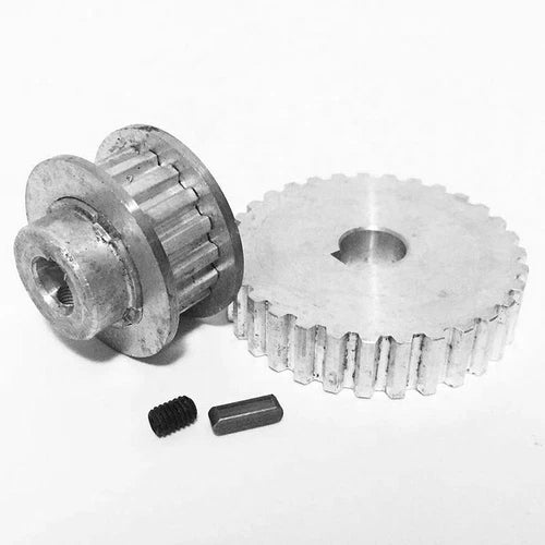 1PC Pulley Gear Motor Belt Gear Mini Lathe Metal Cutting Machine Gears