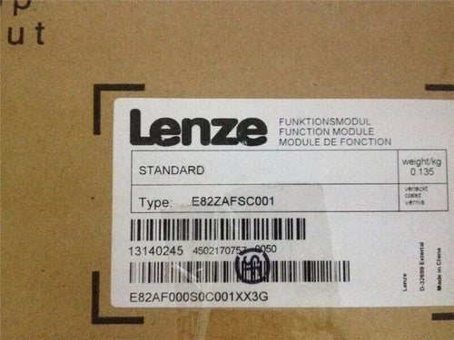 1Pcs Lenze Function Module E82ZAFSC001   E82ZAFSC001