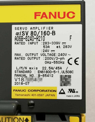 For FANUC A06B-6240-H210  Servo Drive Free Shipping