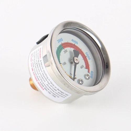 1PC  Simple / Hardcover Version Pressure Gauge Gauge Compressor Air Pump