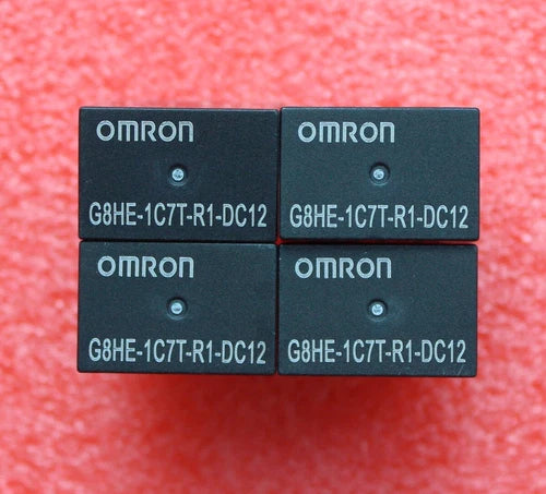 4pcs For    High Current Automobile Relays DC12V 5-Pins  G8HE-1C7T-R1-DC12