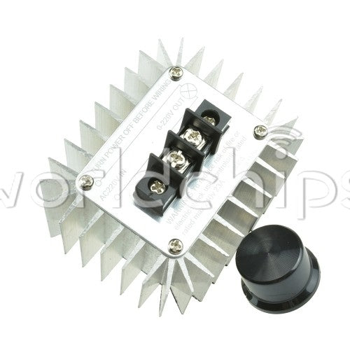 10pcs AC 220V 5000W SCR Voltage Regulator Speed Controller Dimmers Thermostat